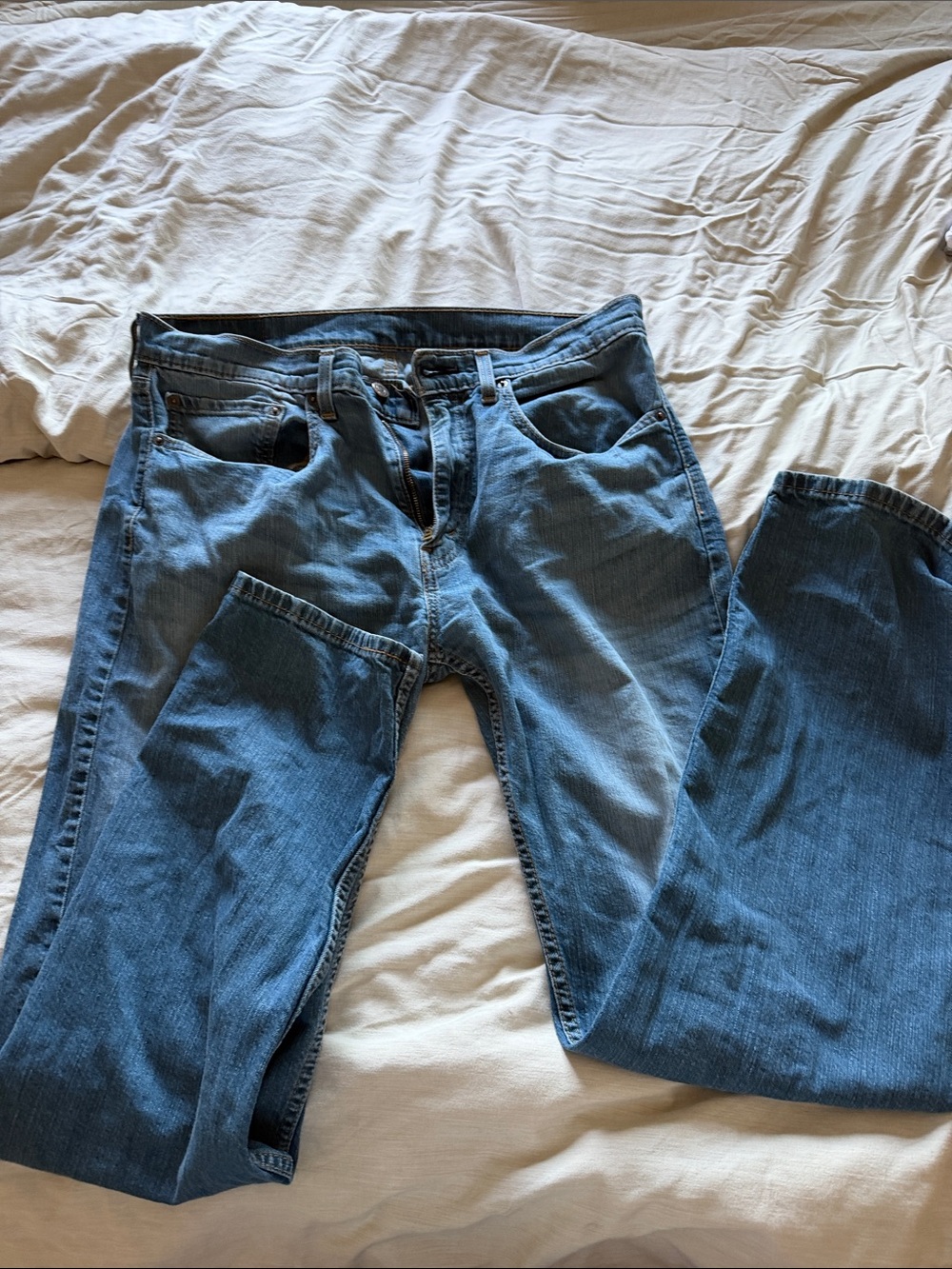 Levi's Men's Relaxed Blue Denim Jeans